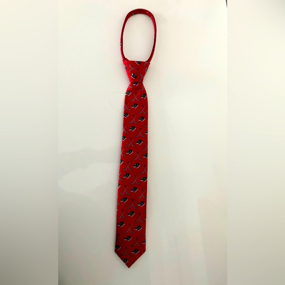 Boys Hockey Tie - Picture 1 of 5